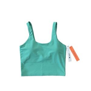 NWT Aqua Athletics Women's Size S Crop Tank Bra Yoga Fitness Top Retails $58 New
